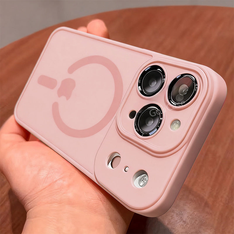 magical luxury matte translucent shockproof case   17