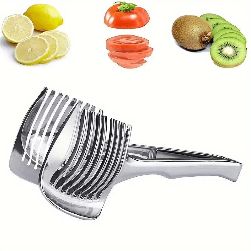 1pc lemon slicer tomato slicer aluminum lemon slicer