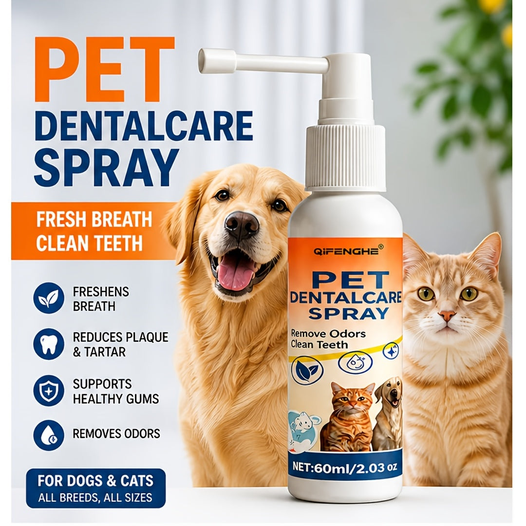 oral spray   pet breath freshener