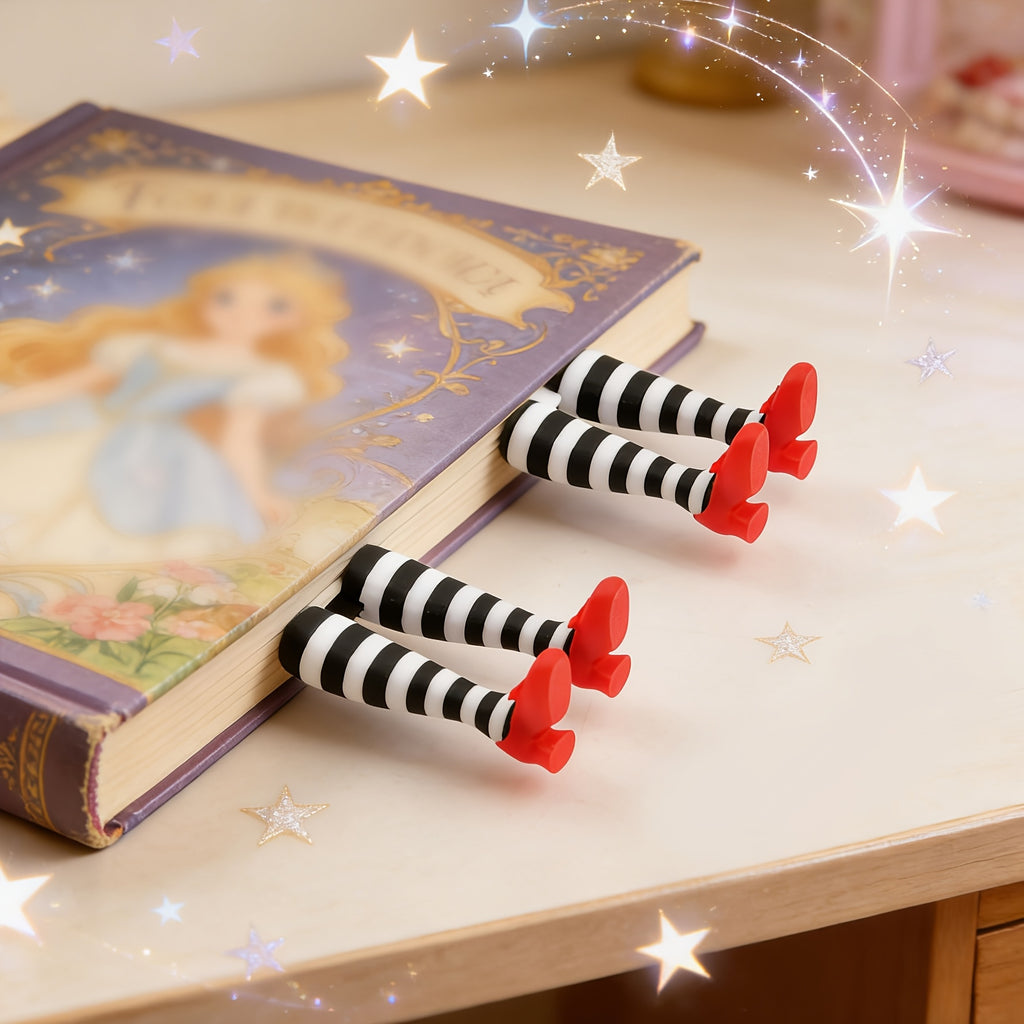 leg high heel shoe bookmark cute quirky creative
