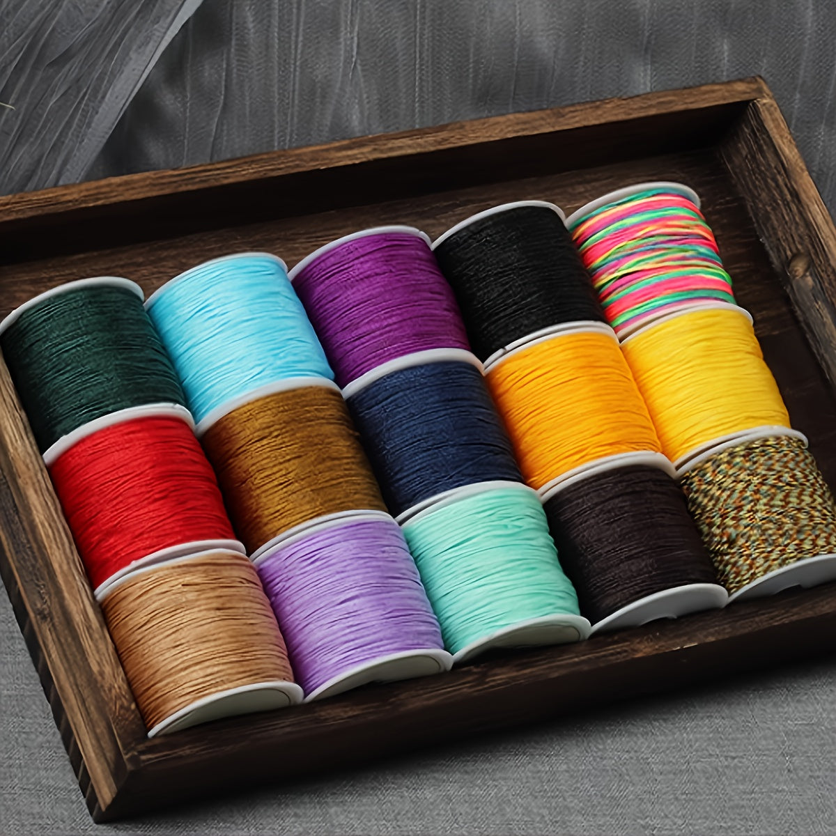 1 roll total length approximately 49 21 yards thread