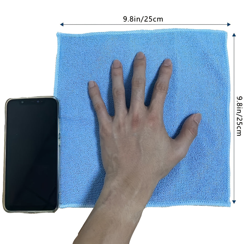 8 16 32 pack random color microfiber cleaning cloths