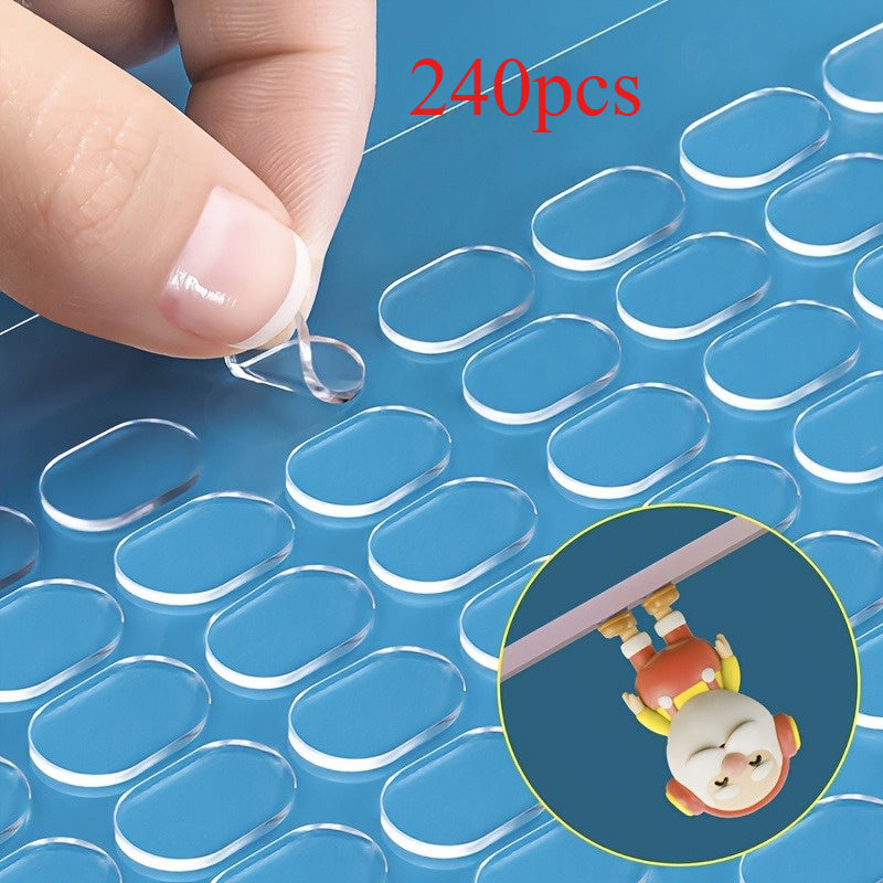 240 400pcs transparent double sided   dots removable