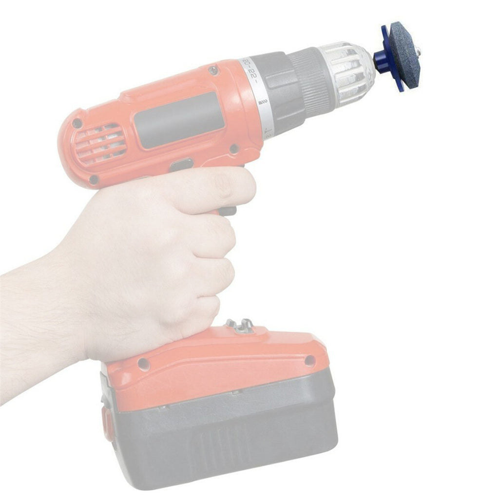 universal lawn mower blade sharpener designed rotary mowers