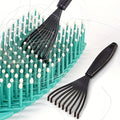 1pc 2pcs universal plastic mini comb cleaner embedded brush