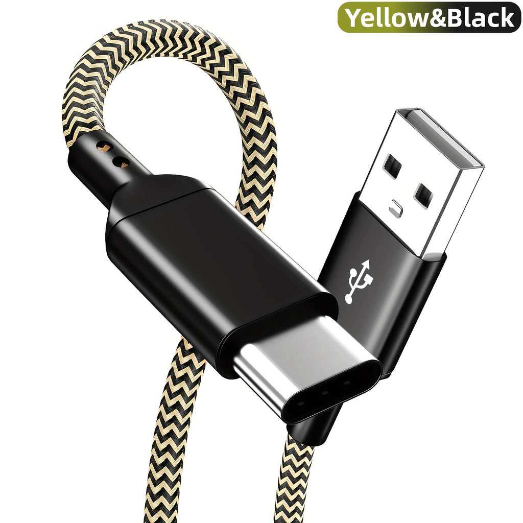 type c charger fast charging usb type c cable braided super