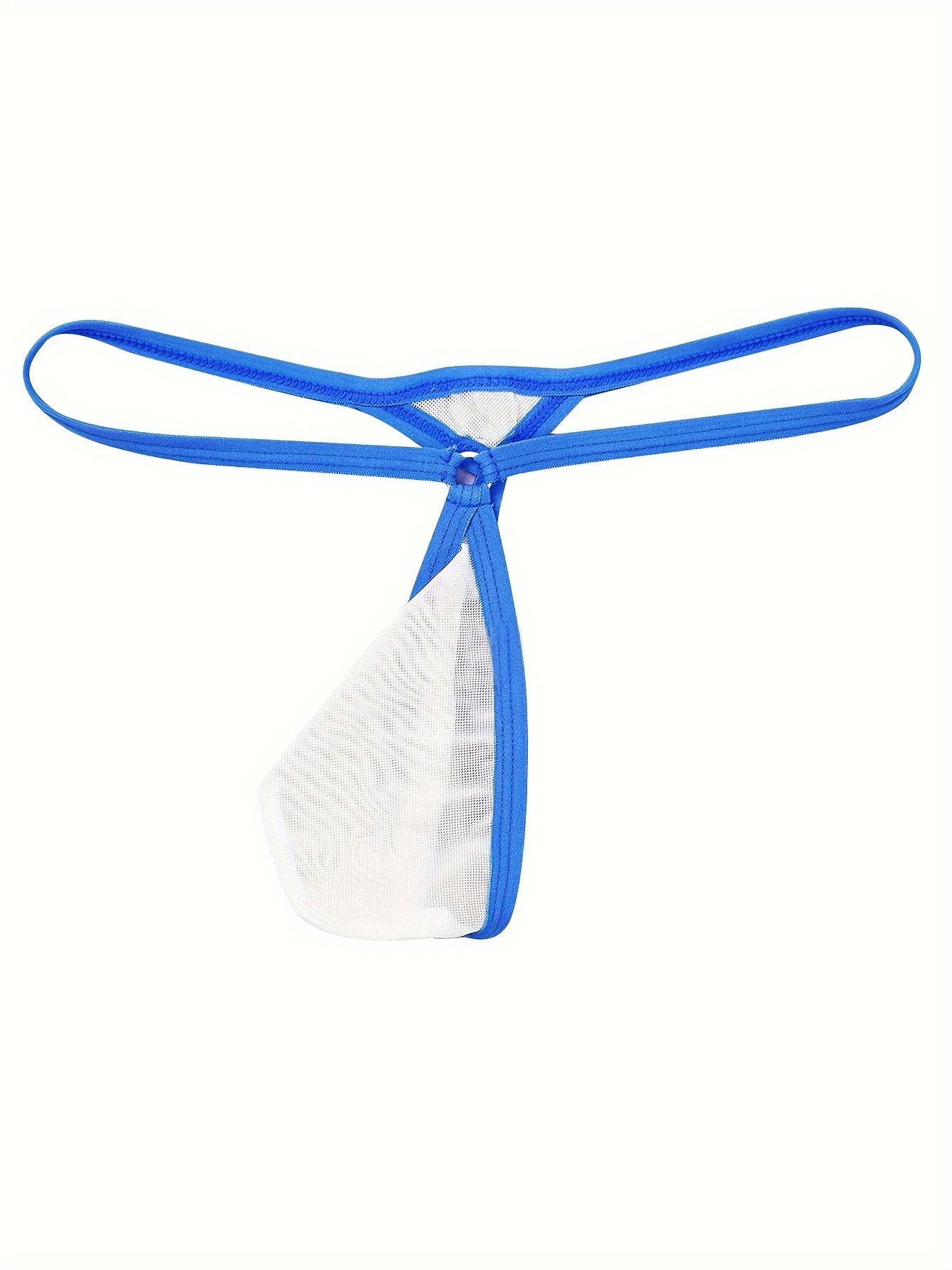 1pc   elastic mesh pouch   transparent mens