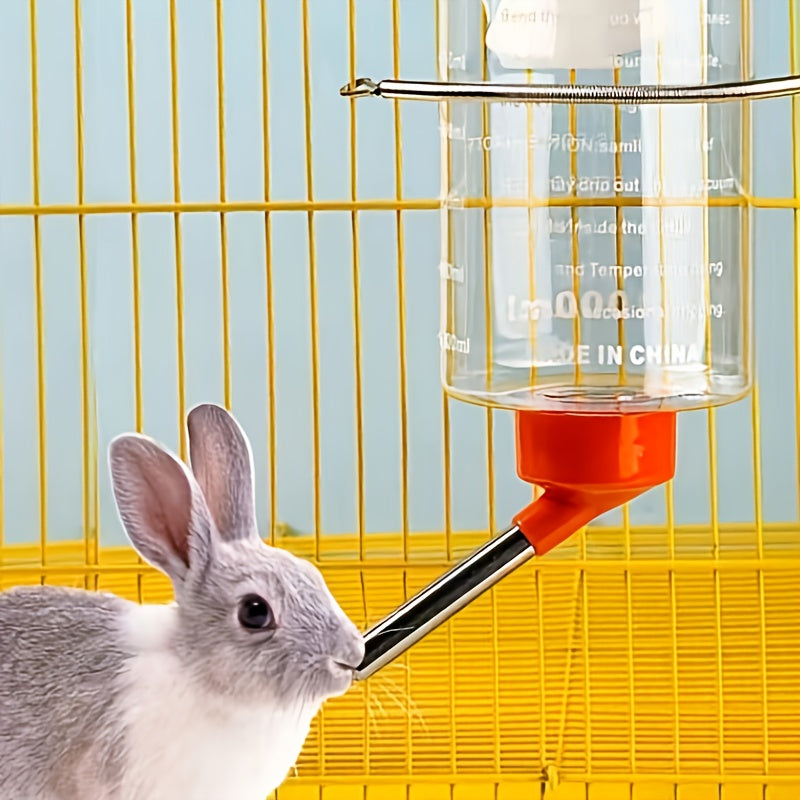 1pc large 1000ml rabbit guinea pig water bottle ball bearing