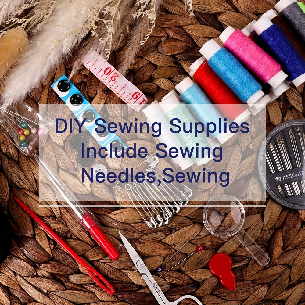 85pcs beginner   basic hand sewing deluxe starter kit