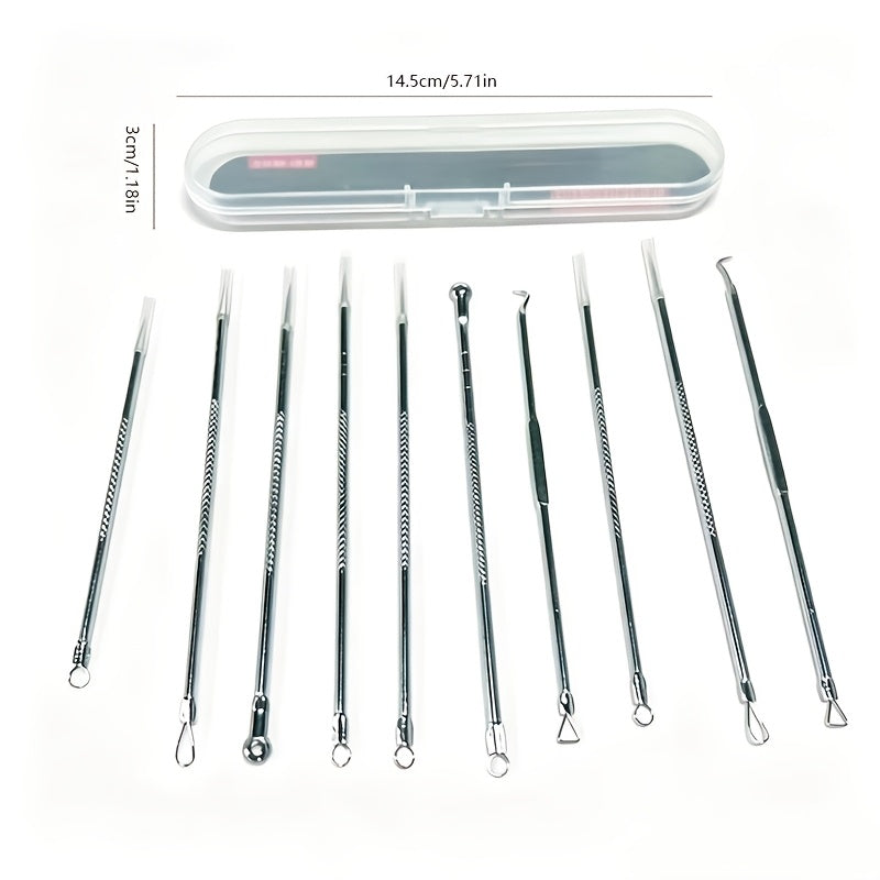 11pcs professional needle set ultra   stainless