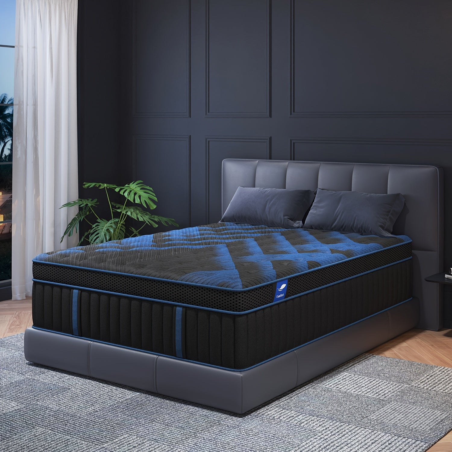 12 14 inch gel memory foam mattress