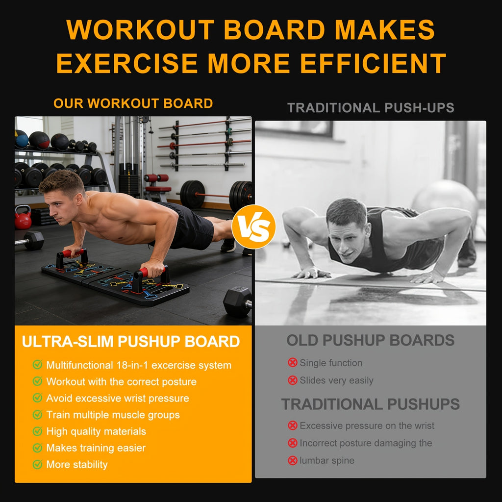 push board pilates bar   band ab roller foldable