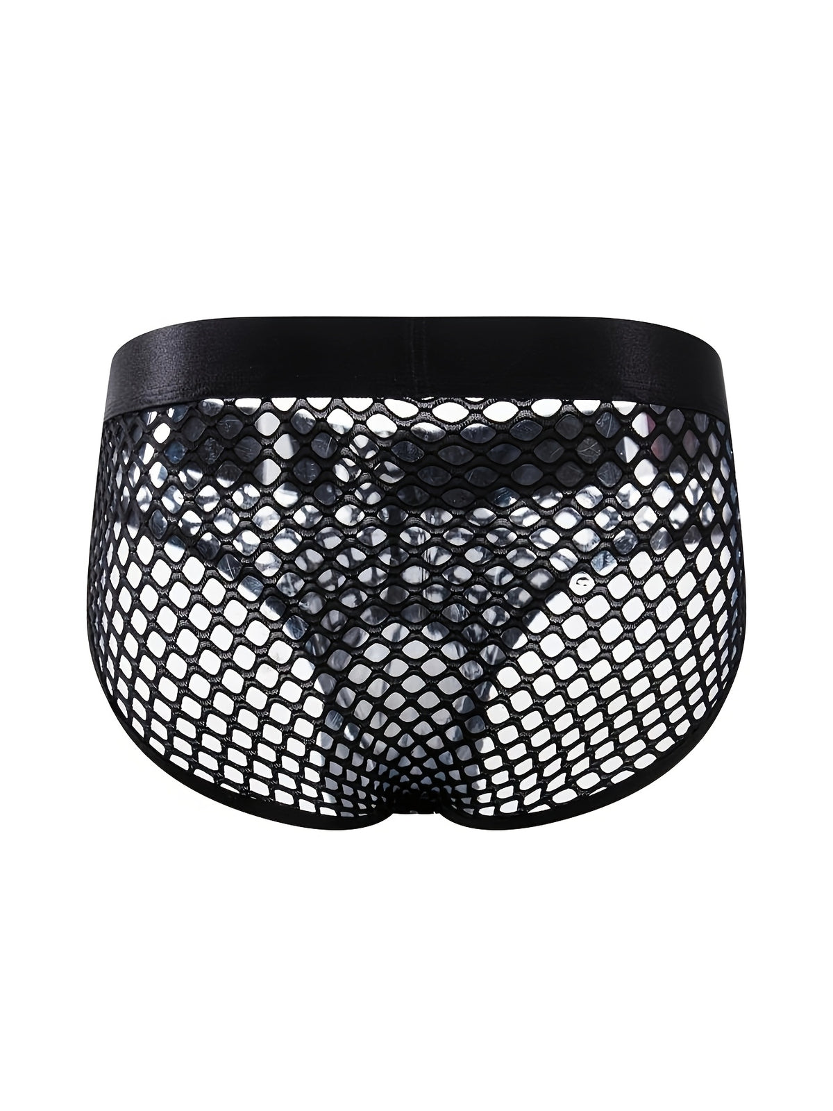 semi transparent mesh fabric featuring raised