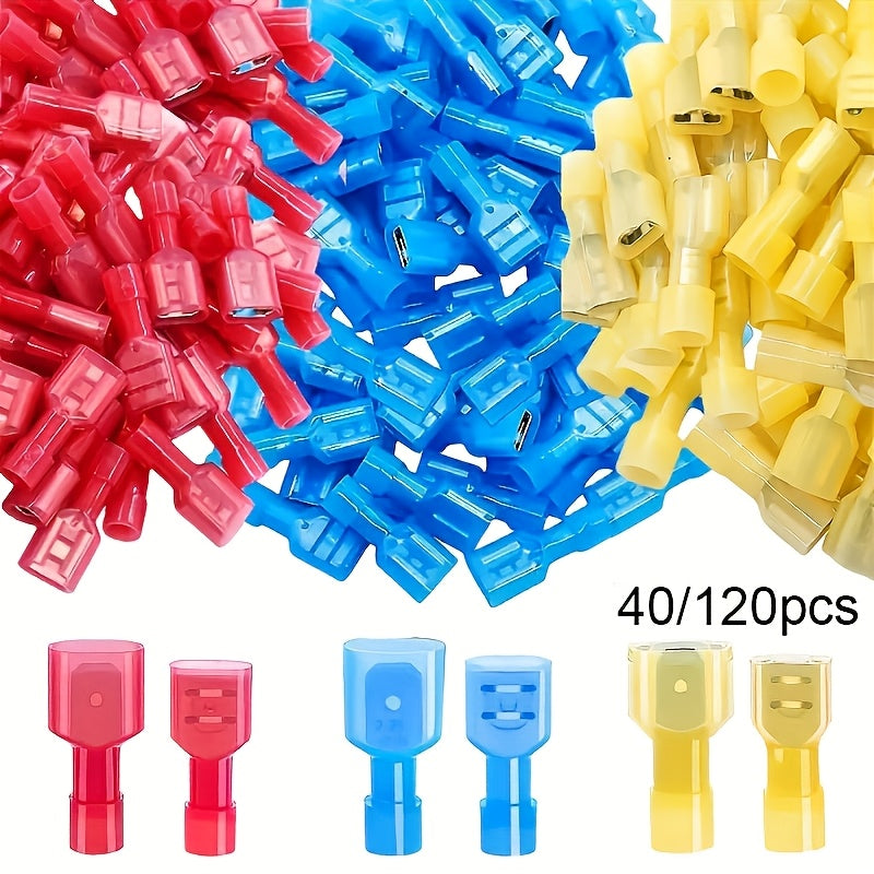 40 120pcs nylon fully insulated electrical terminal