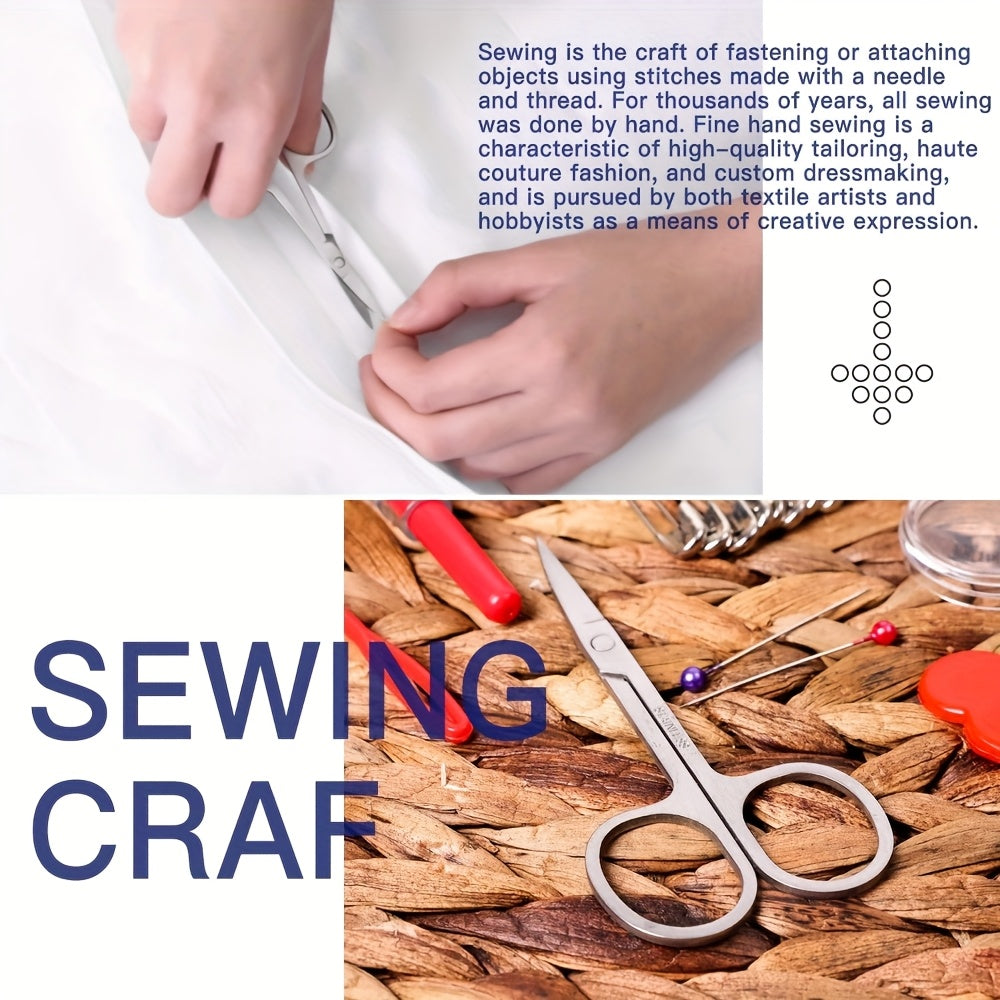 85pcs beginner   basic hand sewing deluxe starter kit