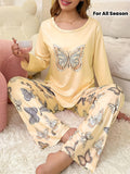 womens casual   themed pajama set