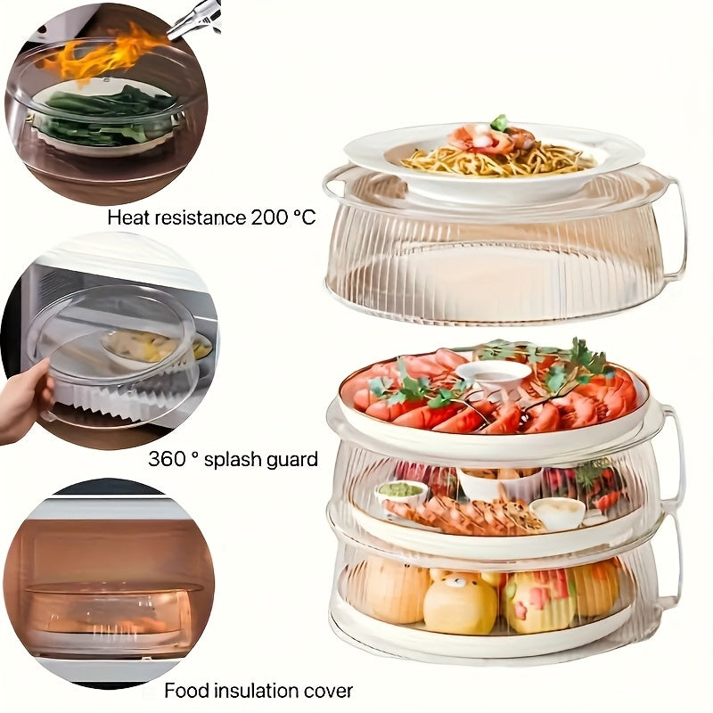 multifunctional microwave splash guard heat resistant 200 c
