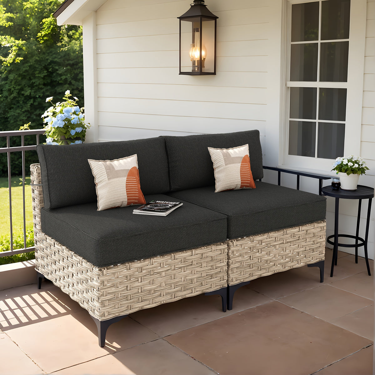 2 3 5 8 10pcs deep seat outdoor patio furniture set outside