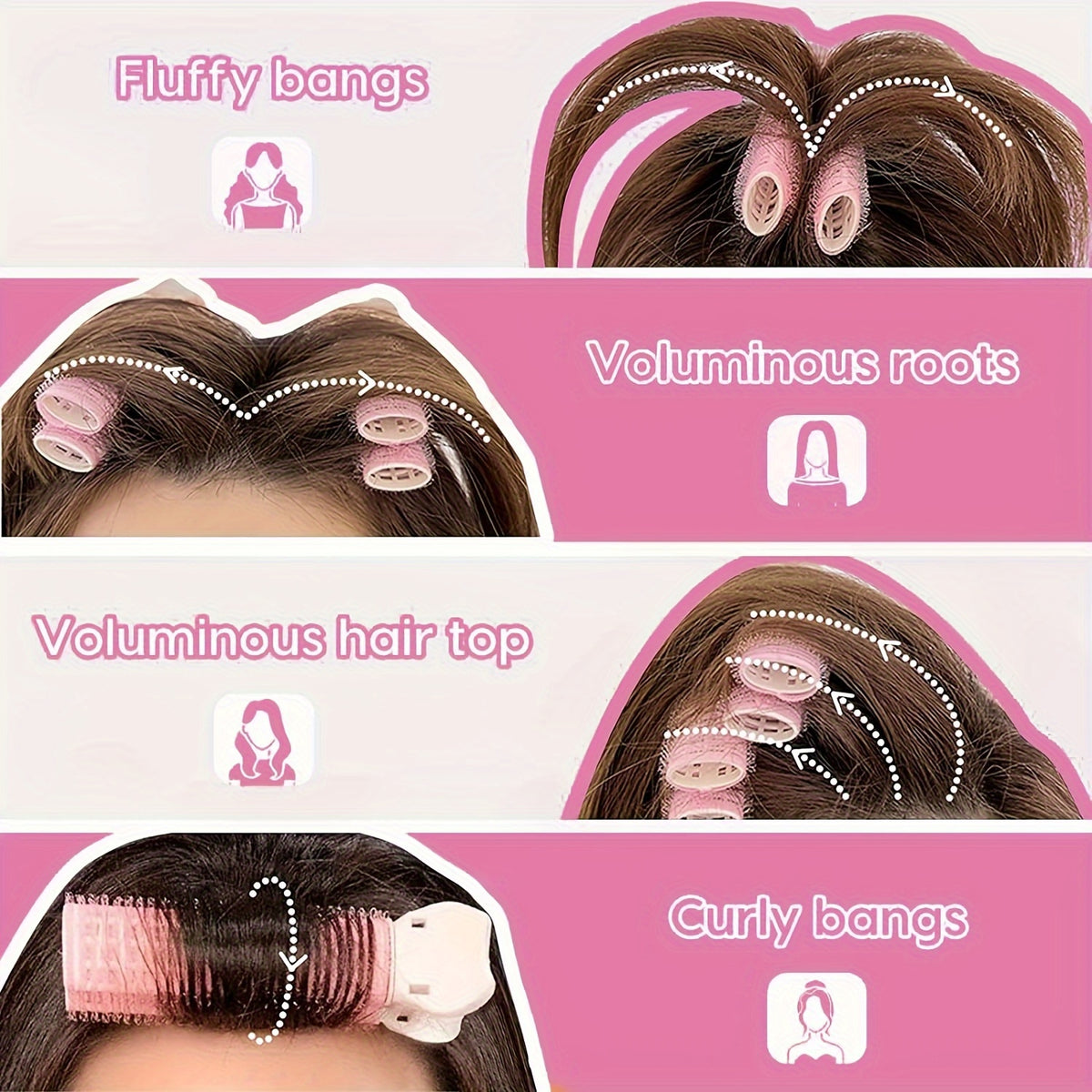 10pcs volumizing hair clips hair clips volume instant hair