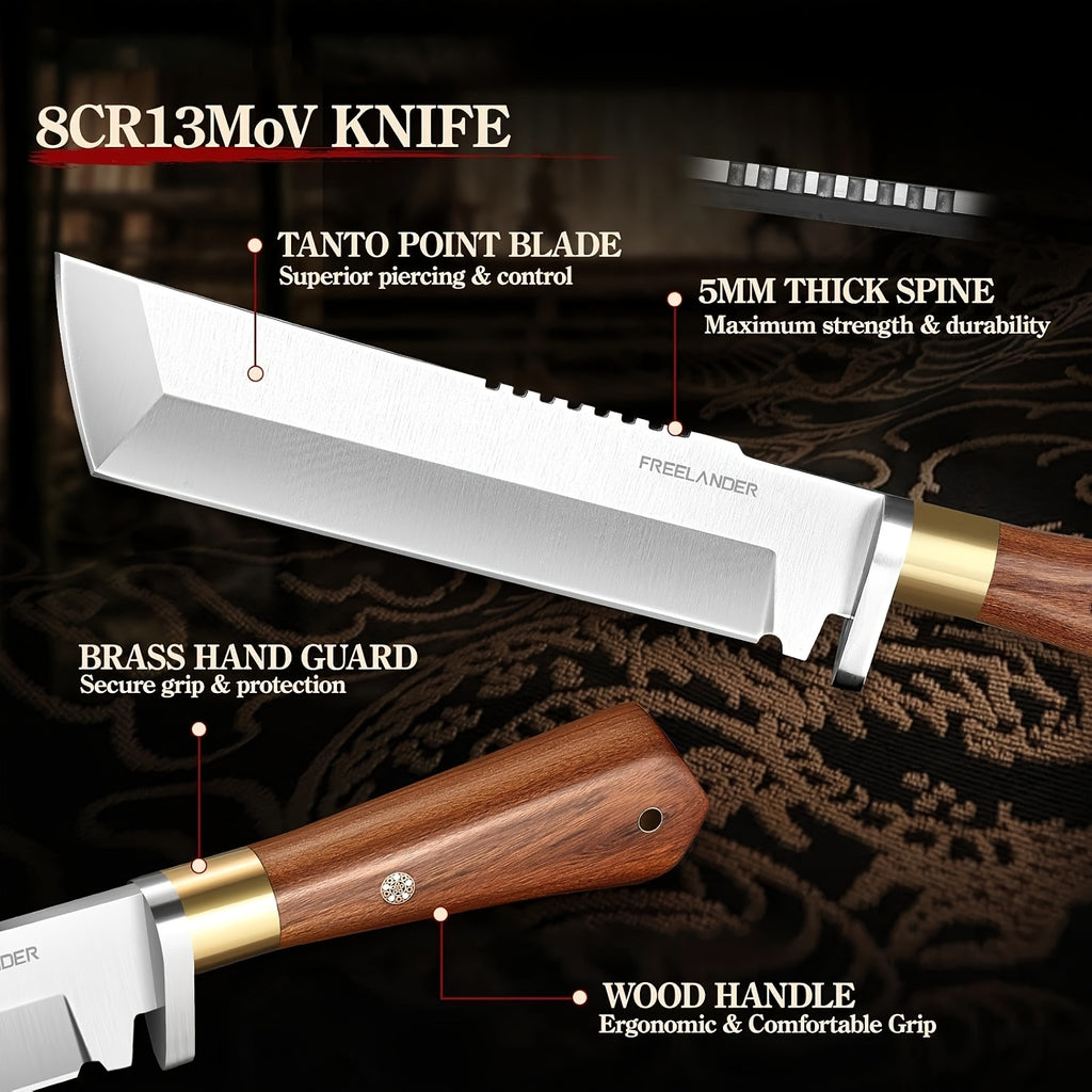 heavy duty full tang   machete cutting trees