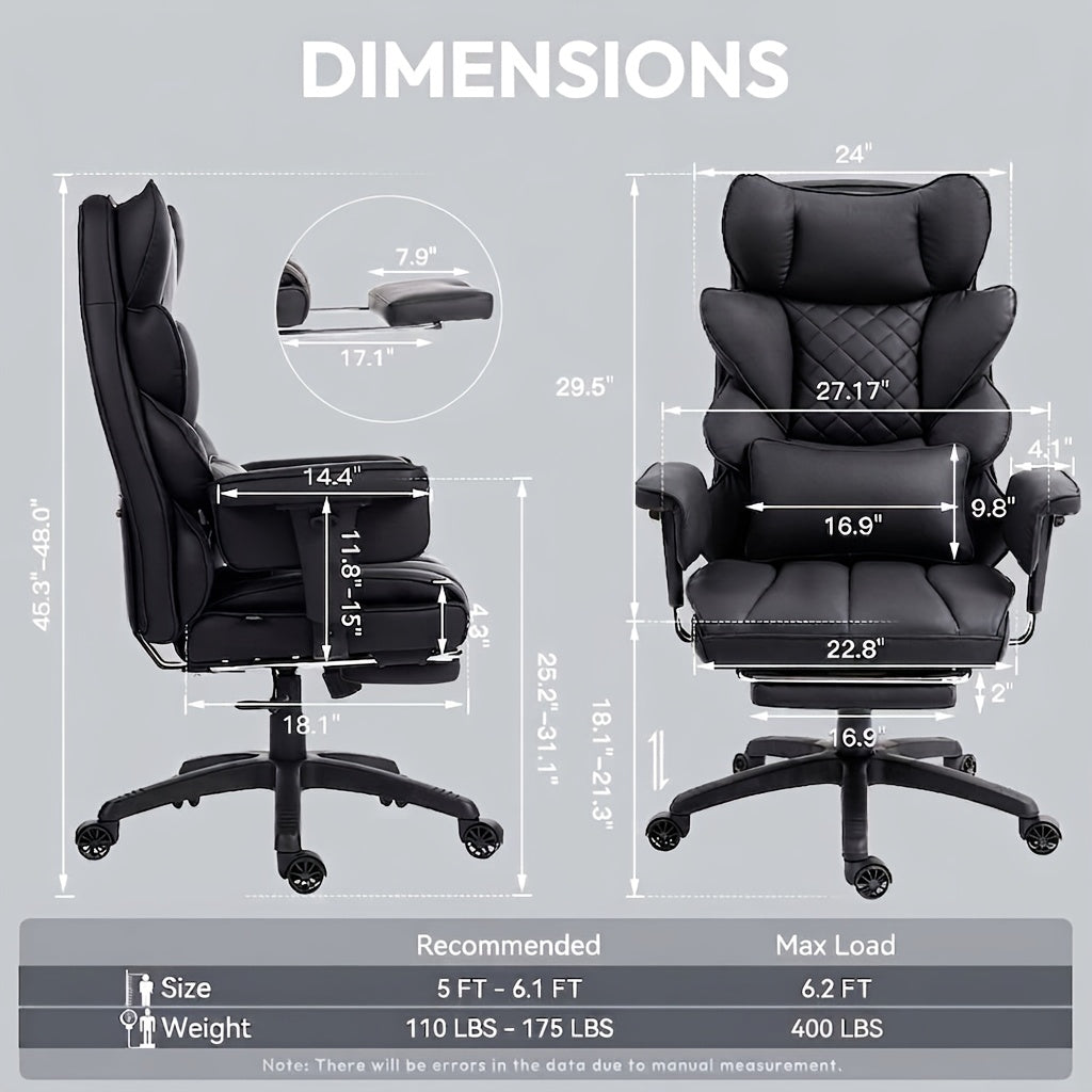big tall office chair   cushion swivel office