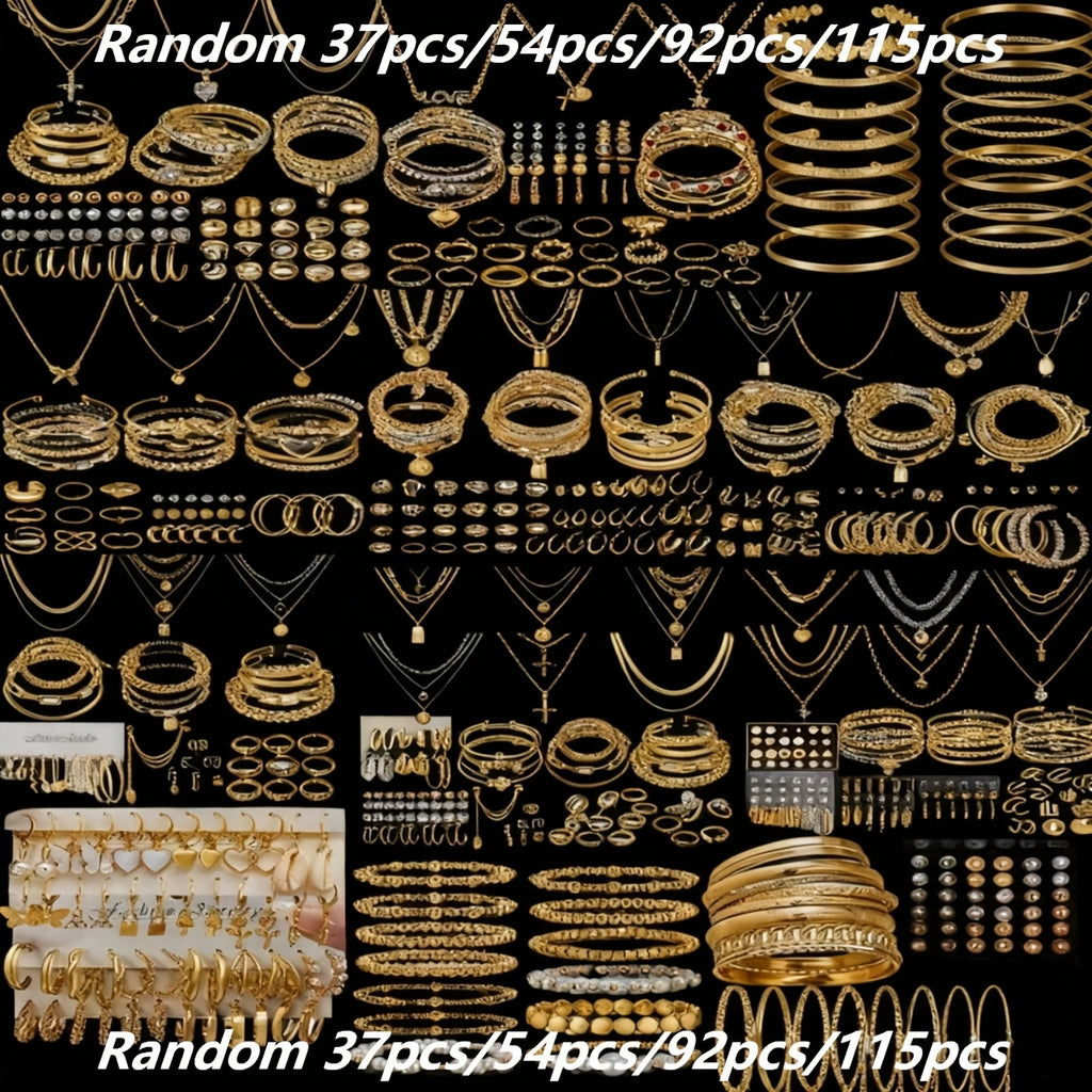 random 37 54 92 115pcs multi styles irregular geometric