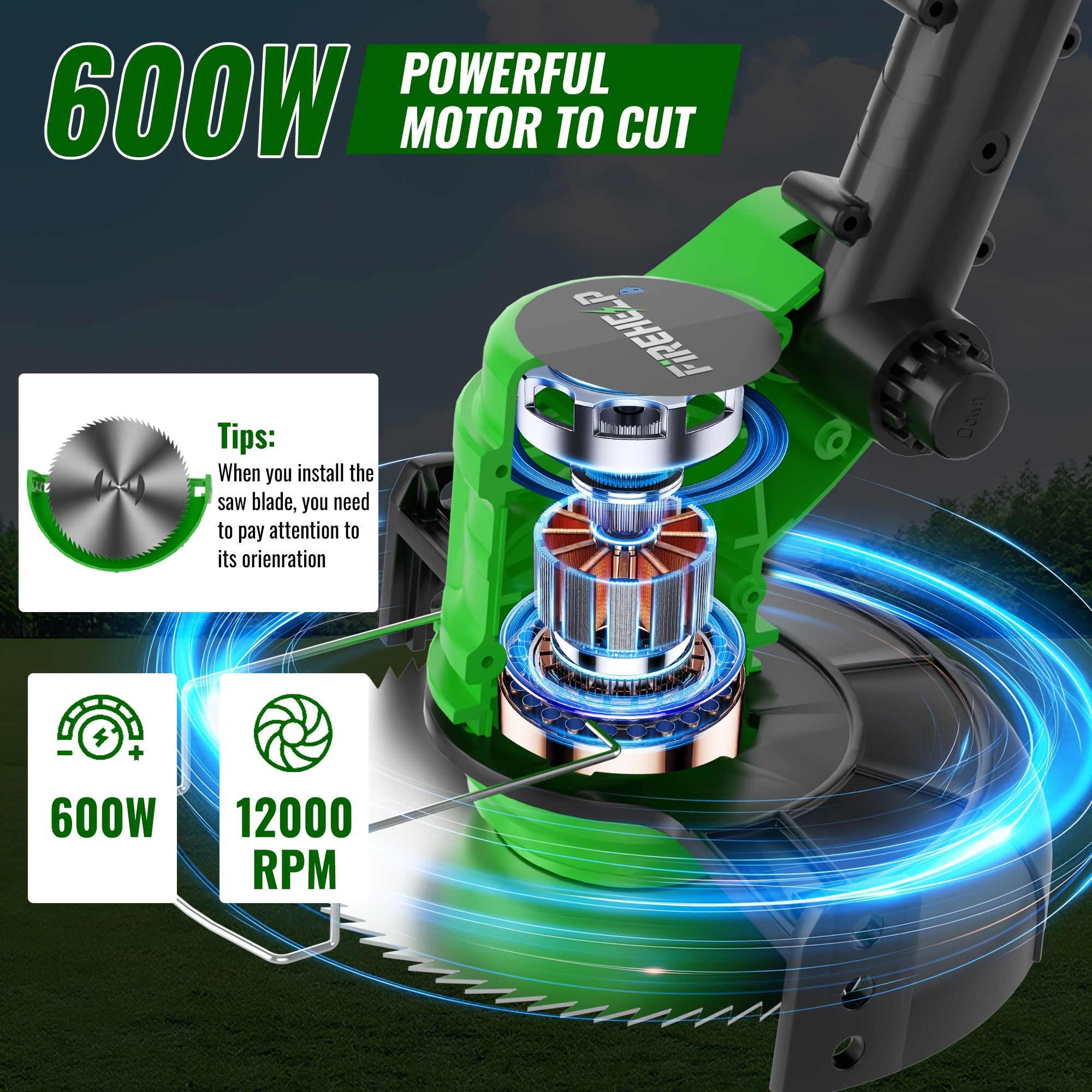 3in1 cordless lawn trimmer multi functional electric trimmer