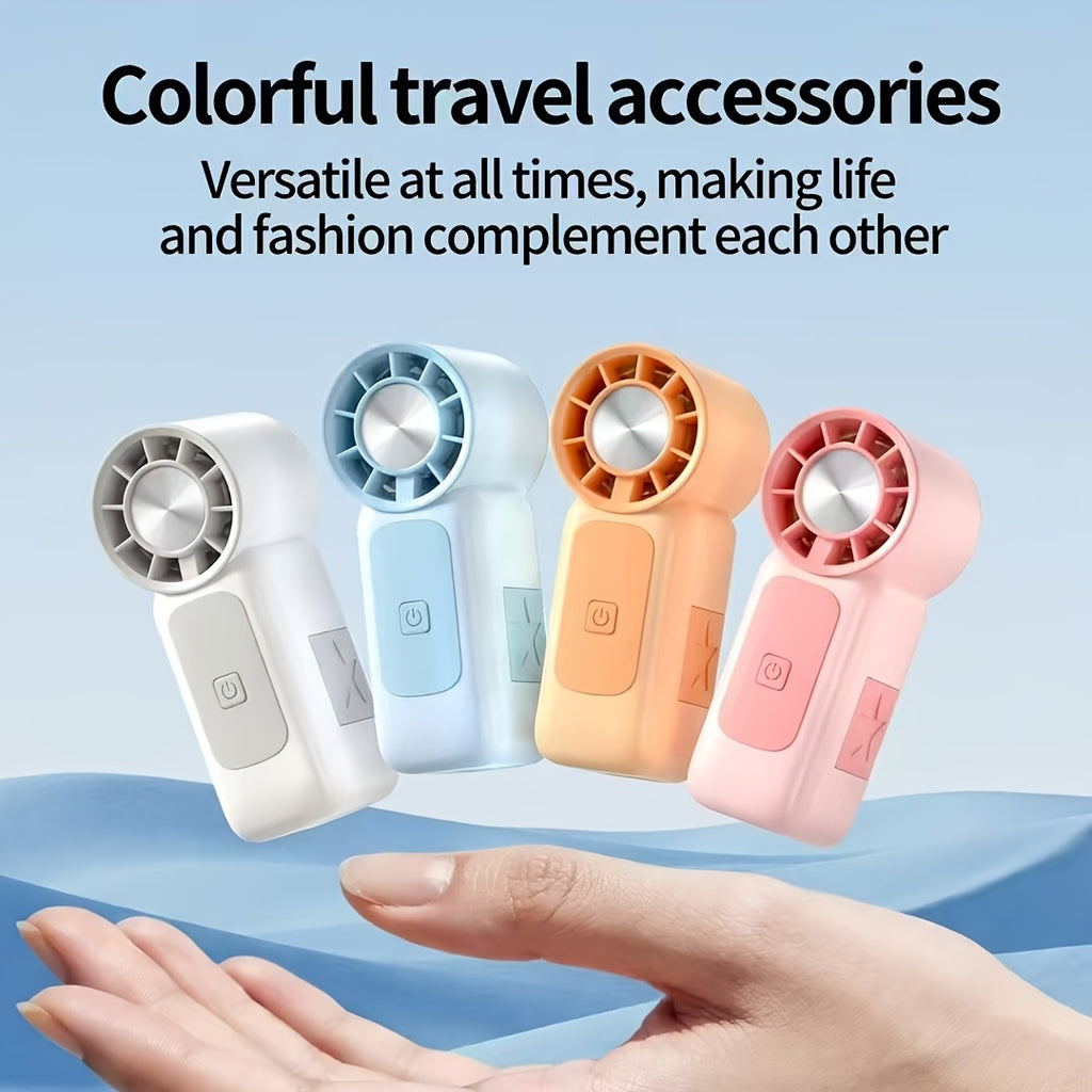 2026 new mini usb rechargeable handheld fan outdoor portable