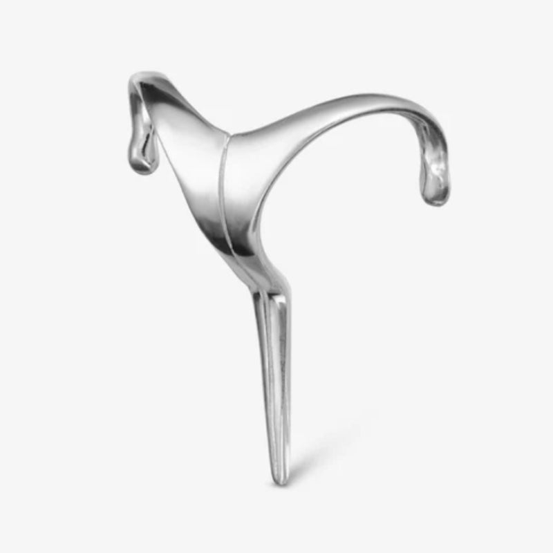 stylish minimalist lip stud a unique y shaped design