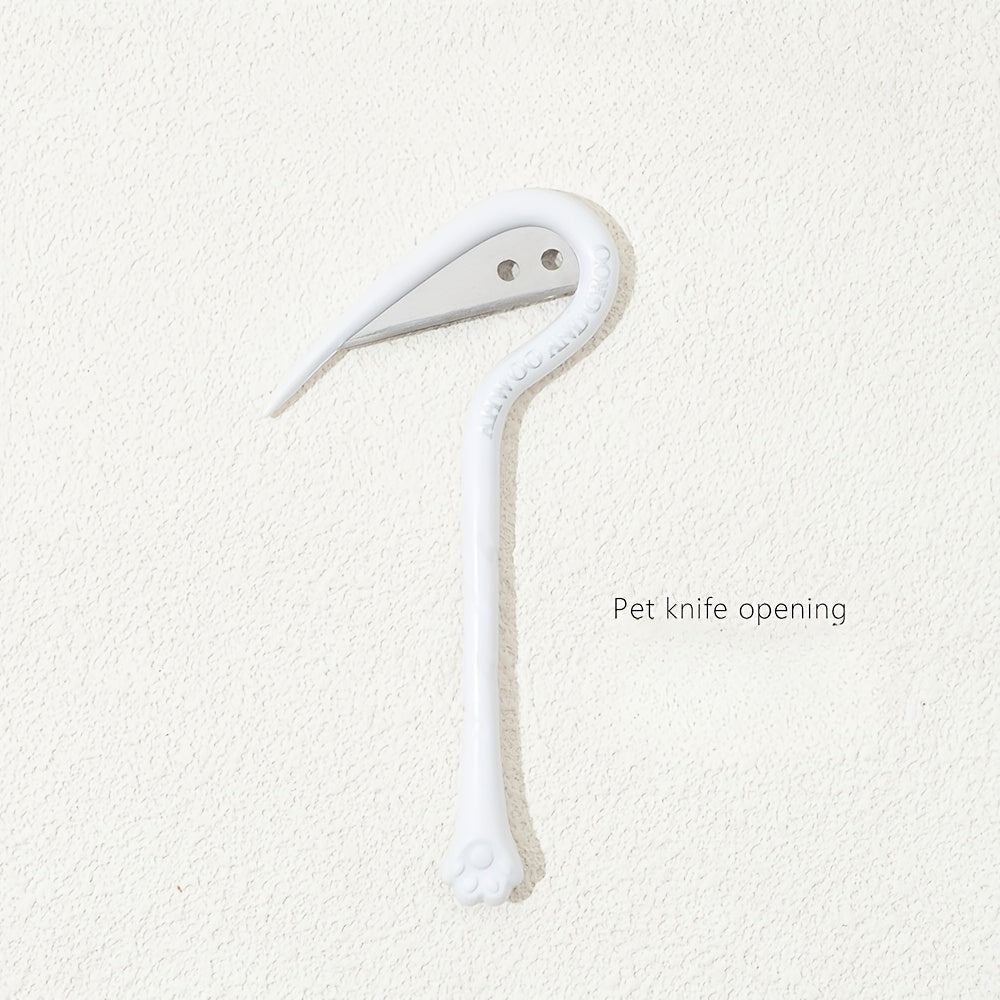 3 pack random color pet deshedding detangling knife