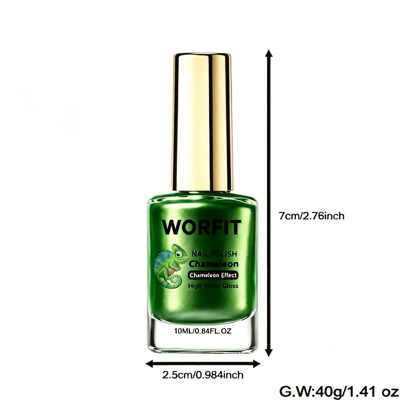metallic mirror chrome green nail polish burnt   high