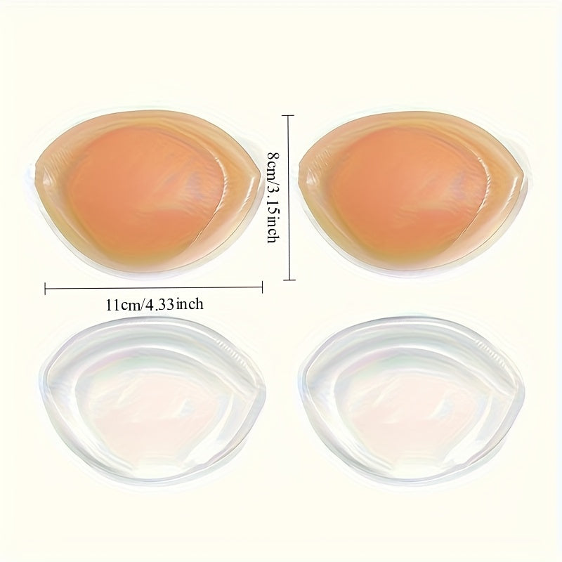 swimsuit bikini silicone bra pad insert thickened ruched