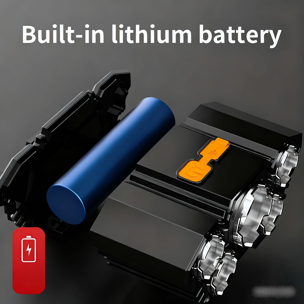 buy 1 get 1 total 2pcs multi functional 5 led headlight