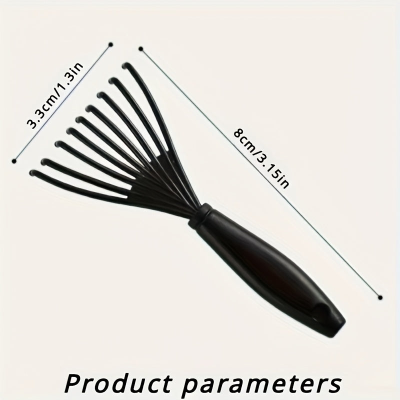 1pc 2pcs universal plastic mini comb cleaner embedded brush