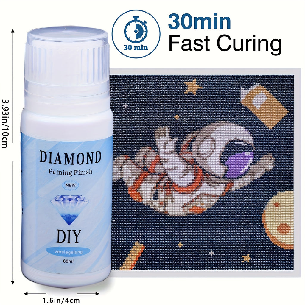 60ml diamond painting sealer a permanent a   effect 5d