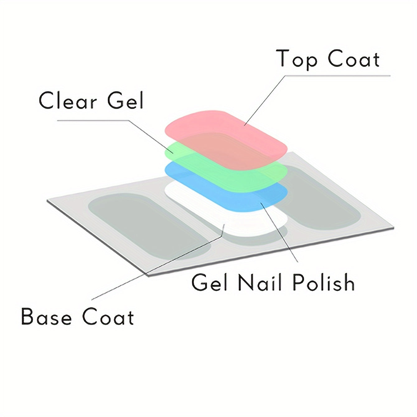 8 sheets nail full wraps nail polish strips pink nail