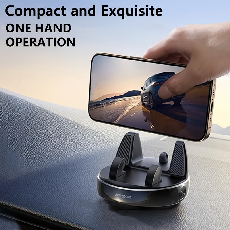 car phone holder mount 360 rotatable dash mounted holders