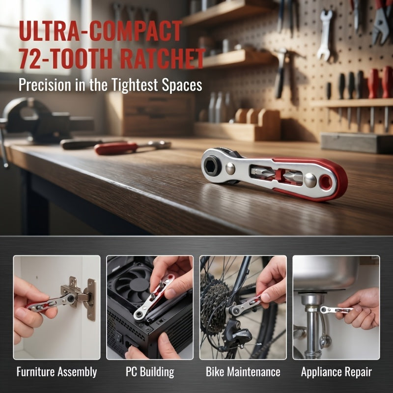3pcs multi function ratchet screwdriver set   ratchet