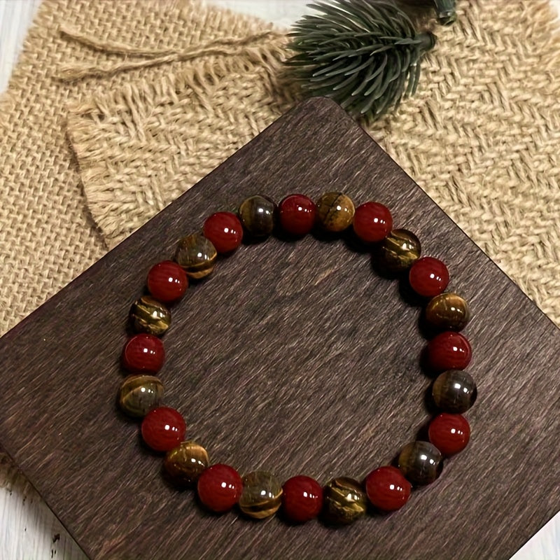 1pc bohemian tigers eye     birthstone bracelet