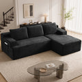l shaped cloud sofa 3 seater corduroy sectional couch
