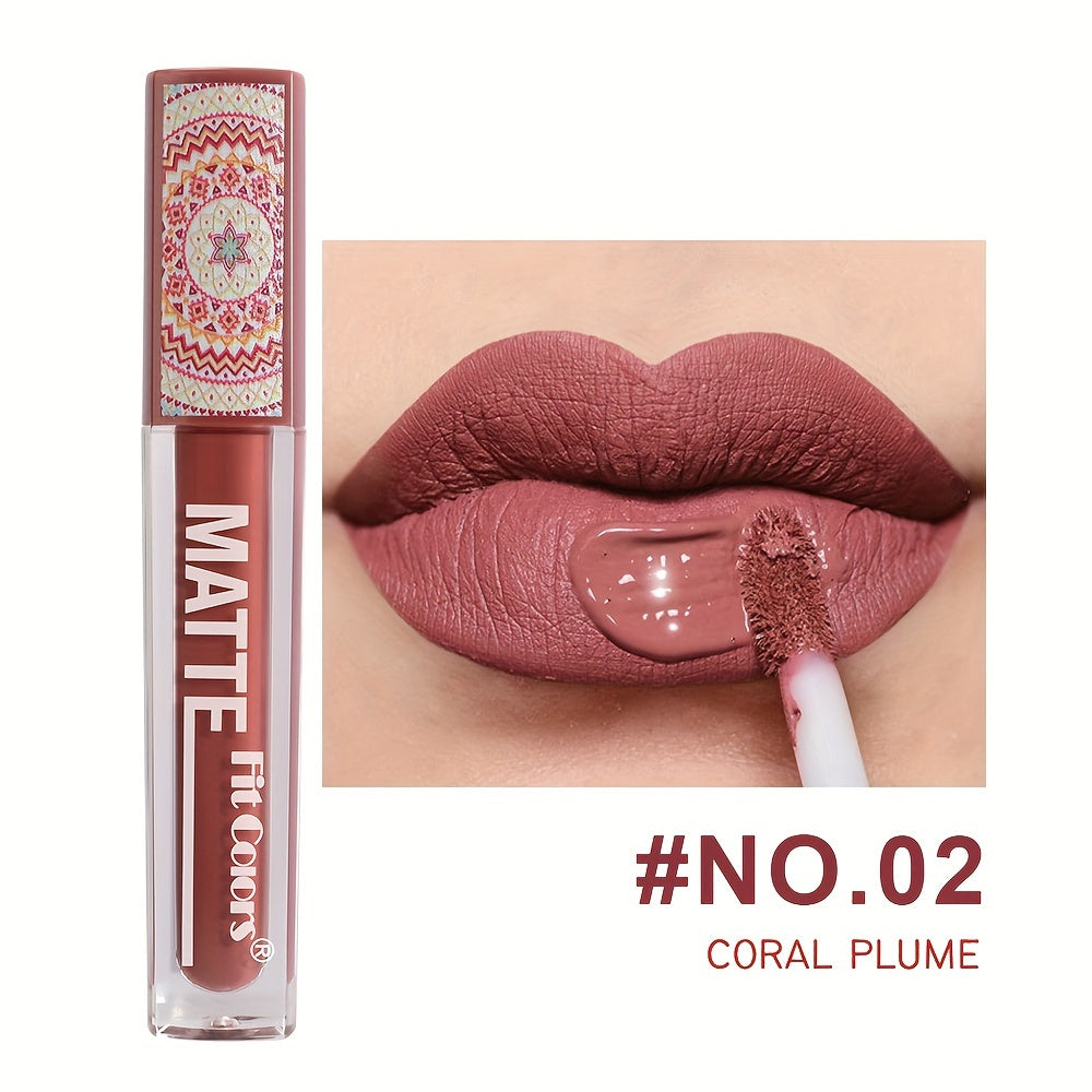 velvet matte liquid lipstick day moisturizing non stick