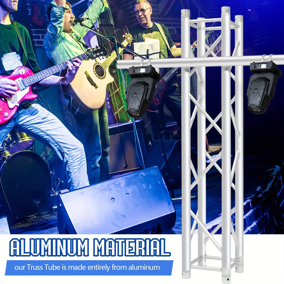 40 inch truss mounting pole extension pole mounting stage