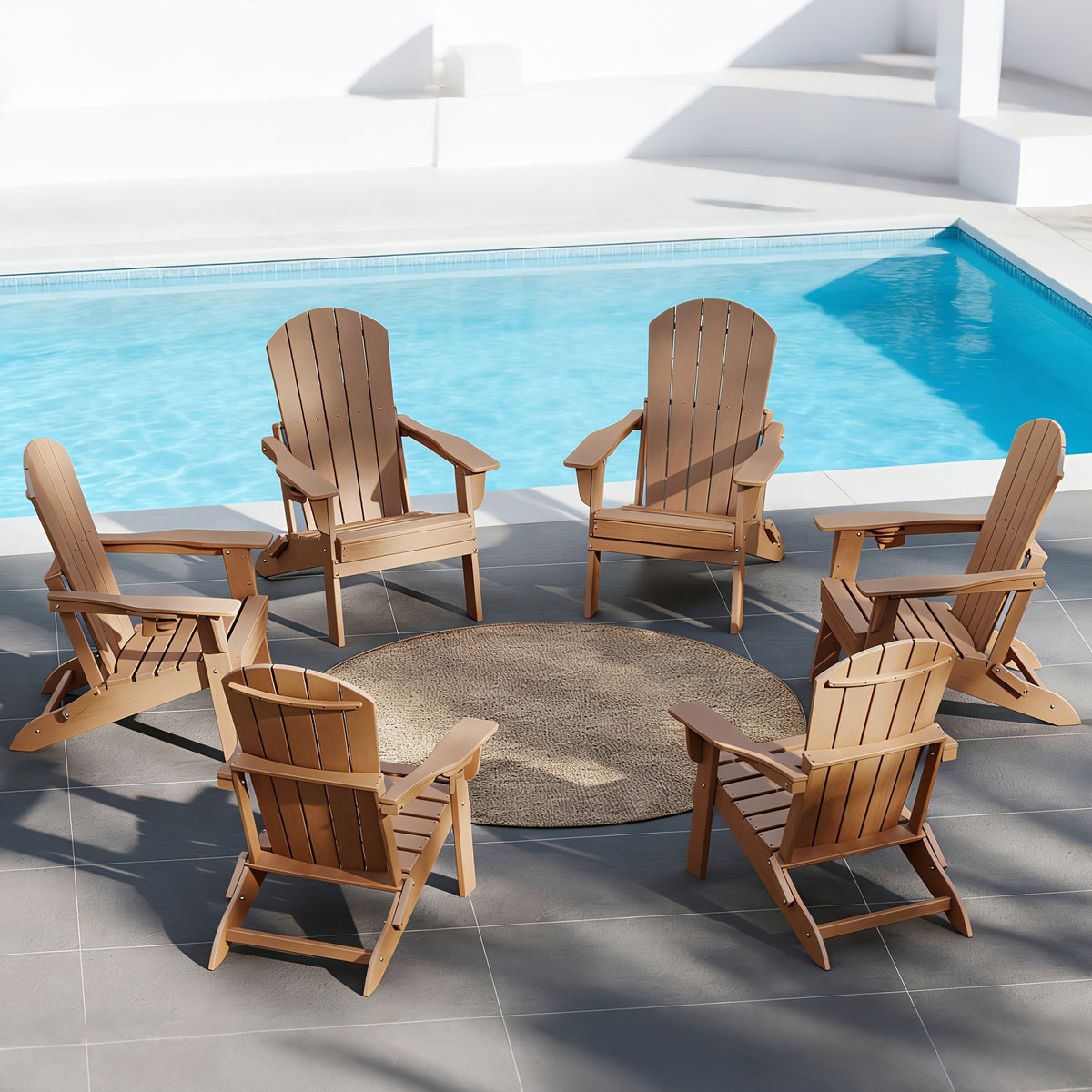 hdpe folding adirondack chair 4pack 6pack weather fire pit