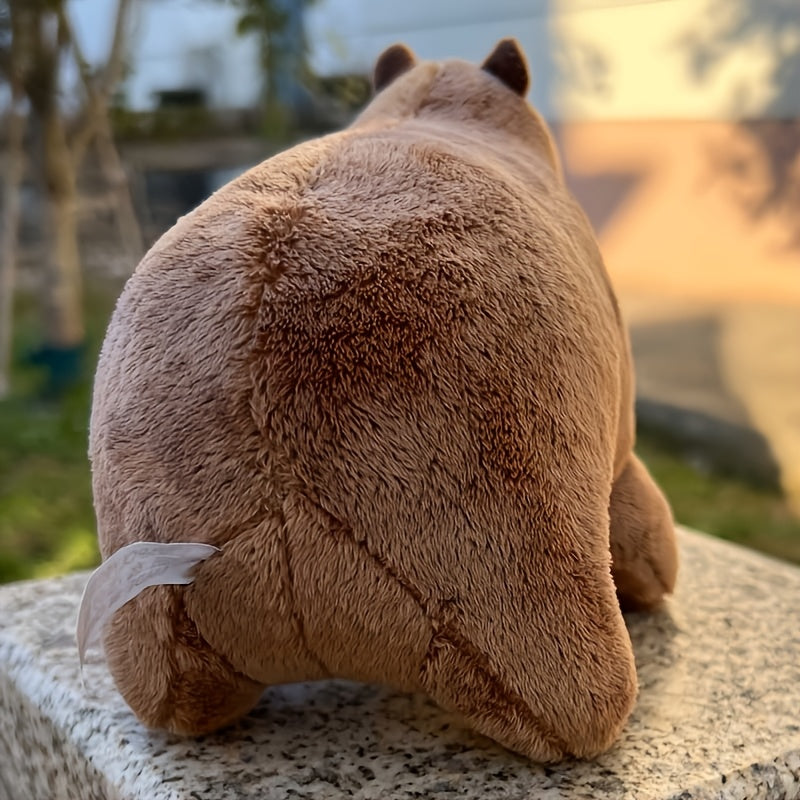 18cm 7 08inch mini cute capybara plush toy kawaii capybara