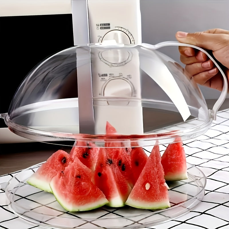 1pc microwave food cover splatter guard heating dishes oil