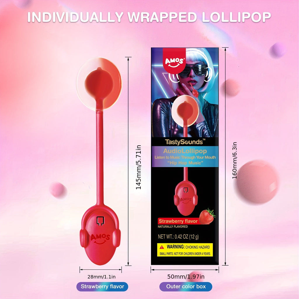buy 4 get 1 free     audio music lollipop candy
