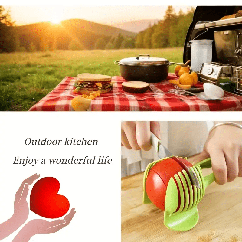 green multi functional vegetable fruit slicer food grade
