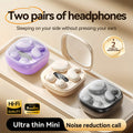 2 in 1 invisible sleep earbuds set ultra thin wireless mini