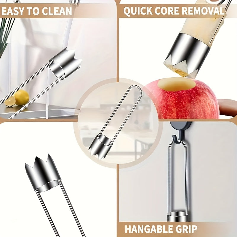 stainless steel fruit vegetable corer red sweet pepper seed