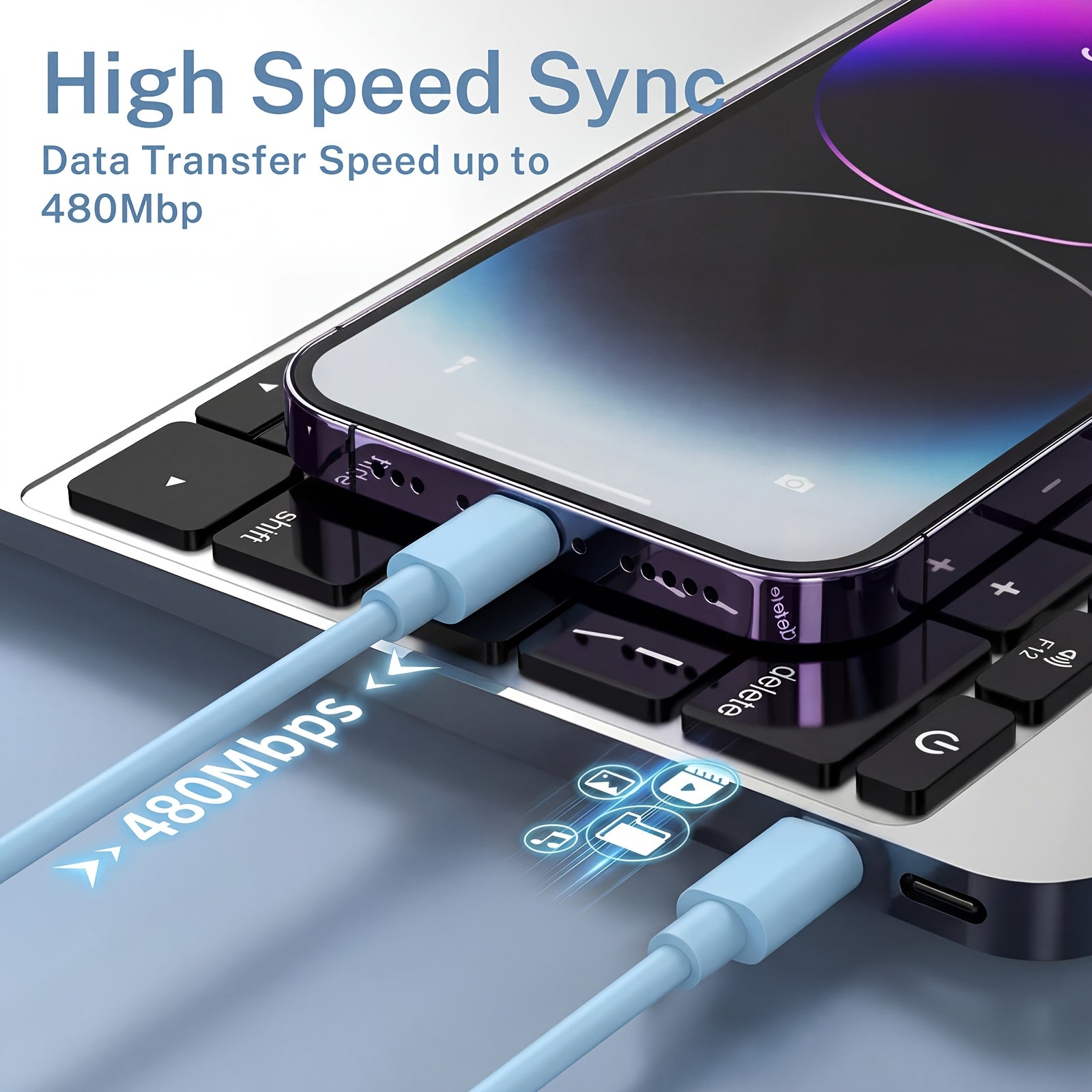 fast charging usb c lightning cable iphone 14 13 12 11 pro
